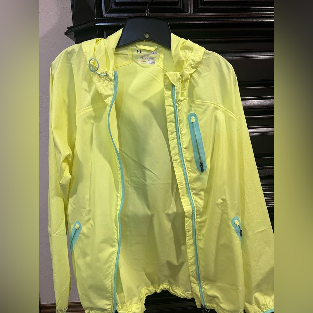 Under Armour Women's Bright Yellow Utility Jacket